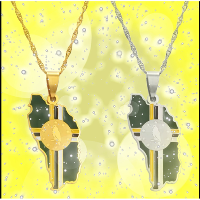 🇩🇲 DOMINICA SÁK-À-FÉTÈ CHAIN WITH PENDANT