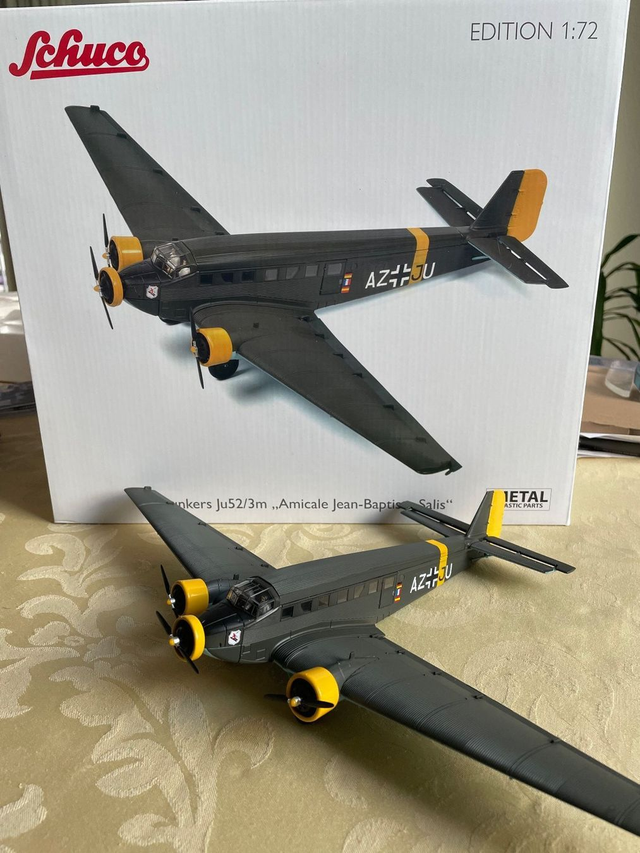 Junkers Ju-52 Luftwaffe Metallmodell 