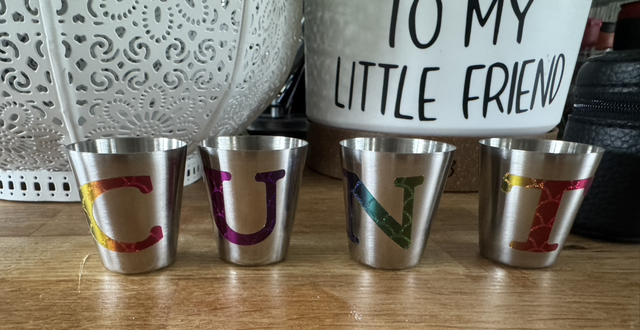 Just Rude! Shot Glasses