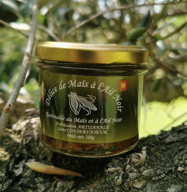 Délice de Maïs à L'Ail Noir 100g