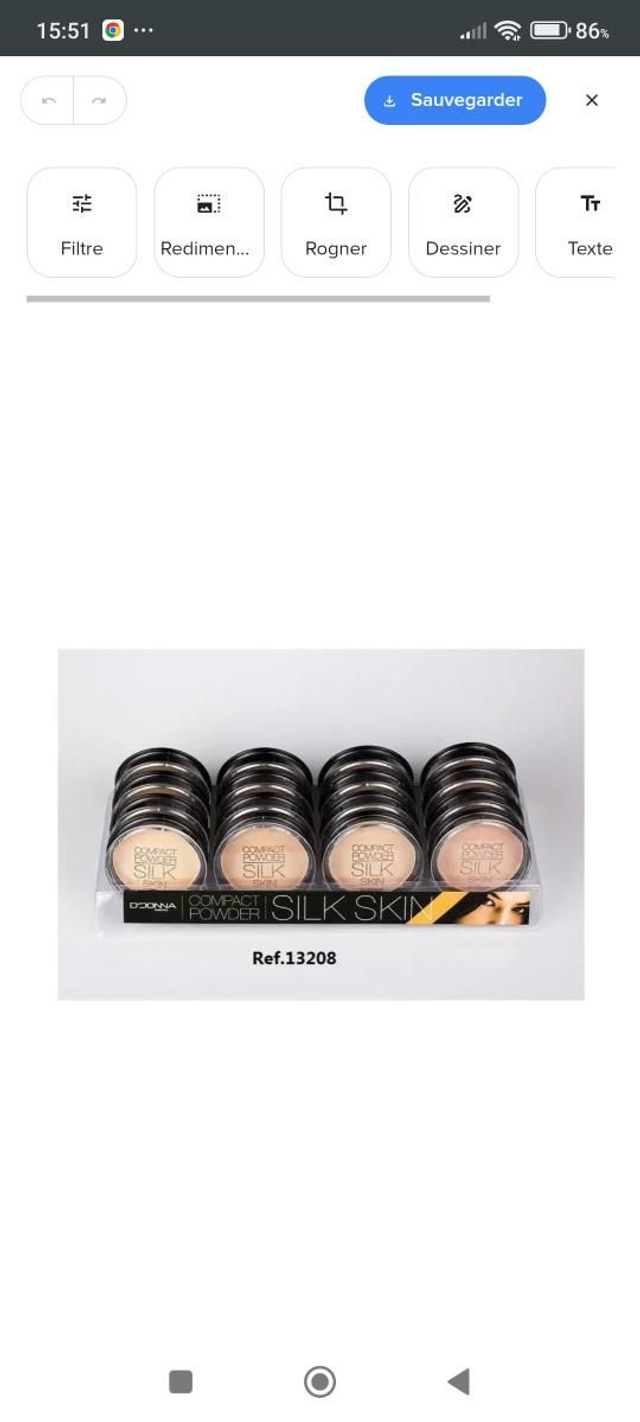POUDRE COMPACT SILK SKIN.