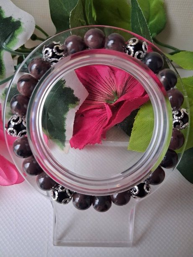 Bracelet perles de verre