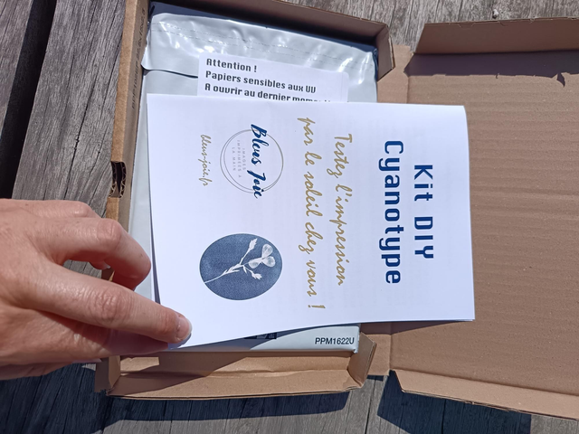 Kit cyanotype DIY