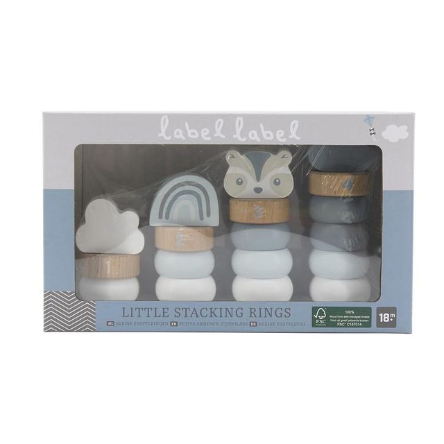 jeu d&#039;empilage avec anneaux