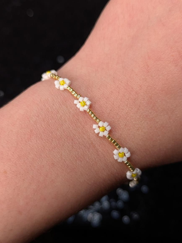 Bracelet marguerites