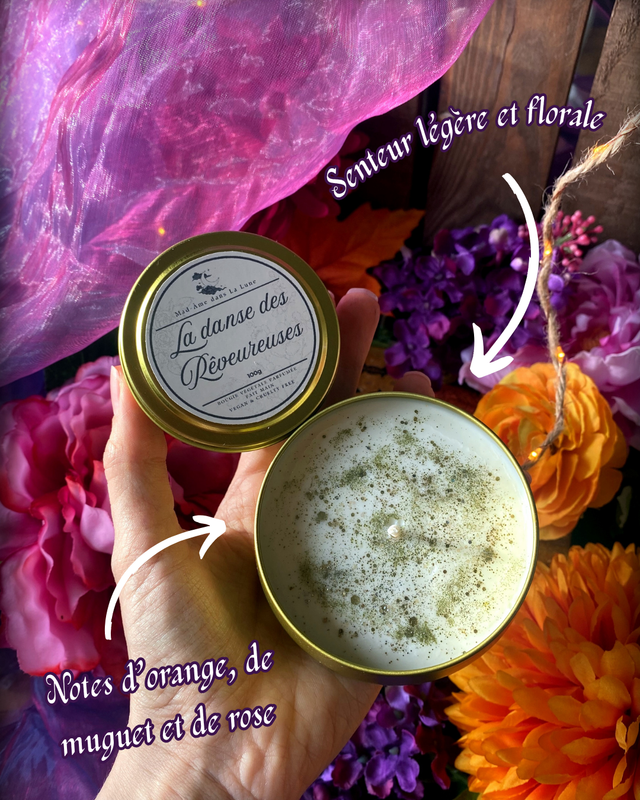Bougie parfumée La danse des Rêveureuses