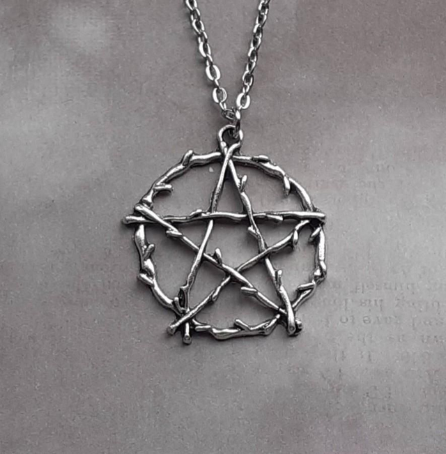 Rustic Pentagram Necklace (Large)