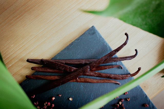 Lot de 5 gousses de vanille Bourbon de Madagascar