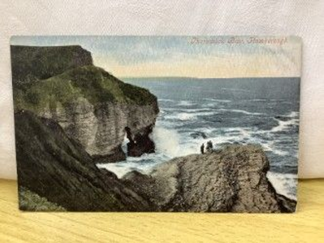 Thornwick Bay, Flamborough, Yorkshire, Posted Valentine's Series Postcard. Our Ref  No. R250 £2.50