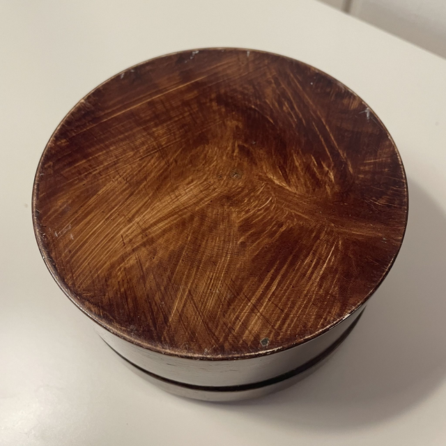 Boite ronde Dessin C. Merle Années 50