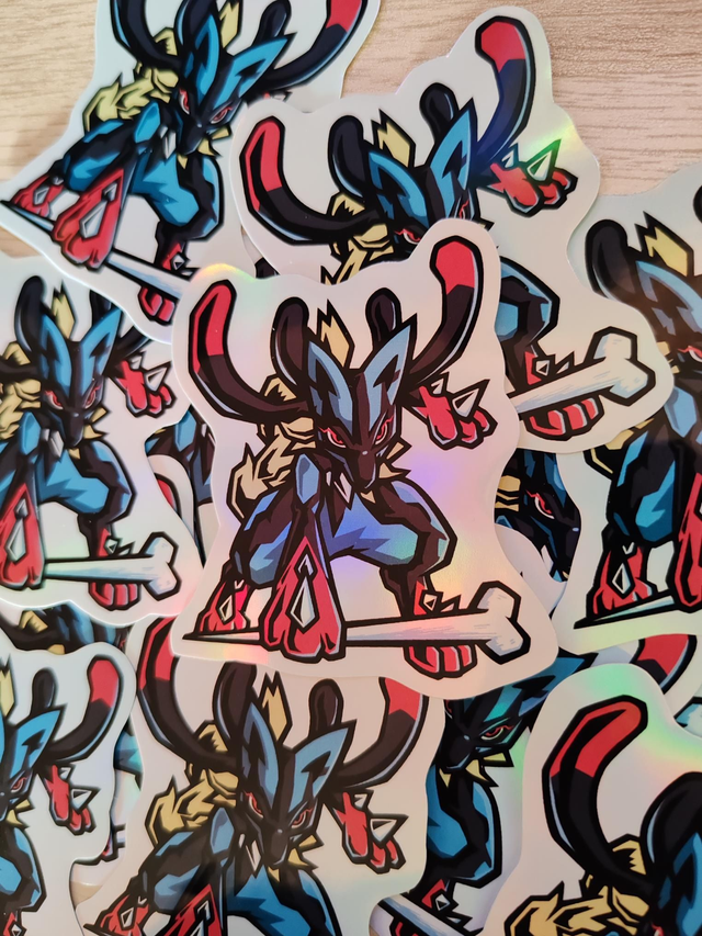 Sticker MEGA LUCARIO