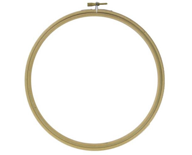 Wooden Embroidery Bamboo Hoop Size 6 inches (Individual) 