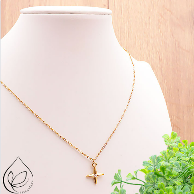 COLLIER ESSENTIANA LYRA ZIRCON