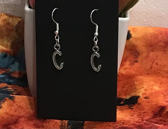 Silver Dangling Earrings- SDE-C