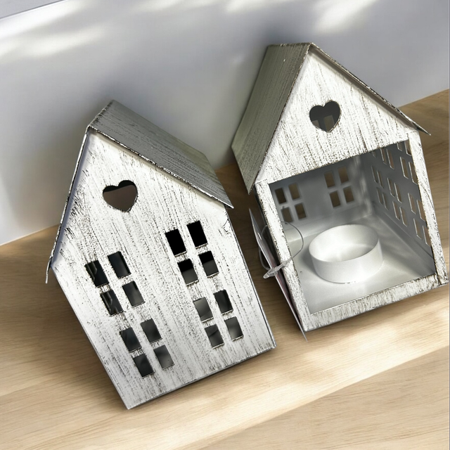 Metal Tealight house 