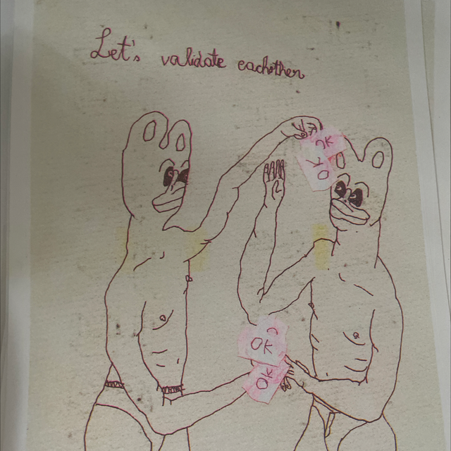 Validate Each Other Lea Poster/Print