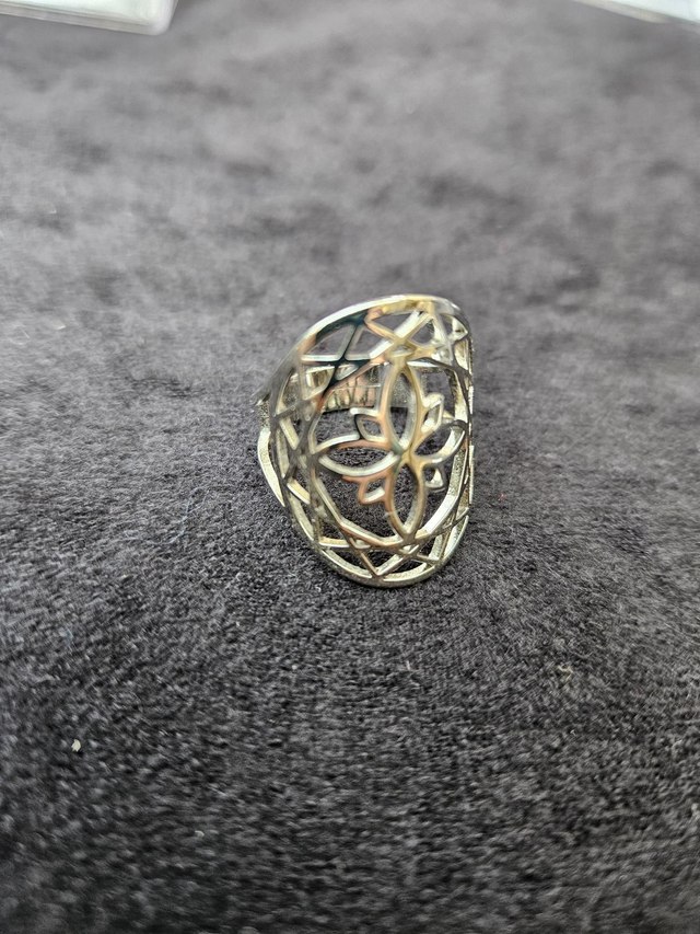 18 - bague acier inox ajustable 