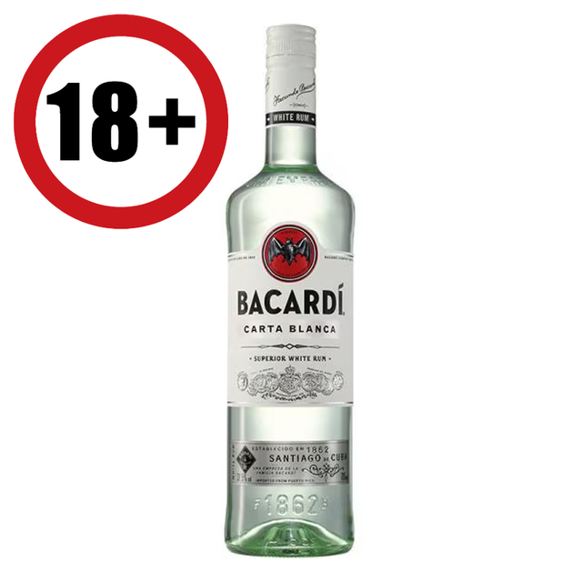 Bacardi Carta Blanca 0.7l 