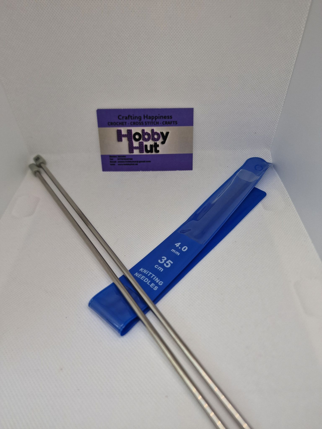 Knitting Needles Size 4.0mm 35cm long