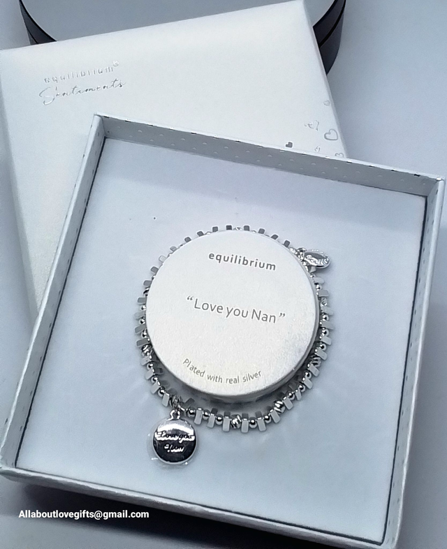 Bracelet from the Equilibrium Range Beautifully Crafted Love You Nan.