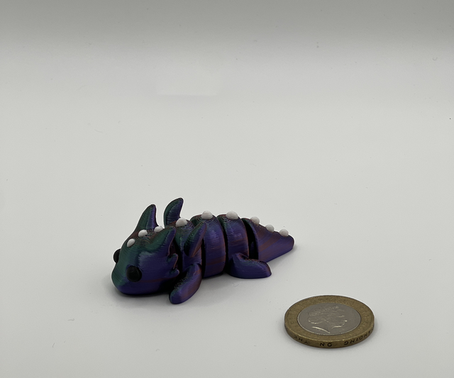 Dragon with spines