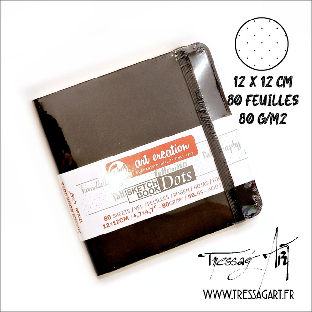 TALENS - CARNET A POINTS 12X12CM - AM072