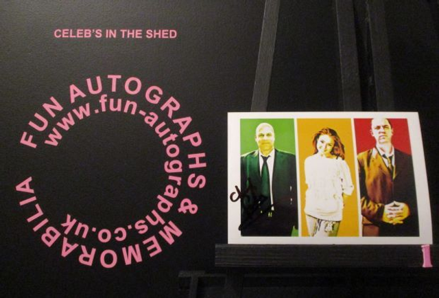 Chris Fosh Authentic Autographed 6x4 Pop Art Limited Edition (1)