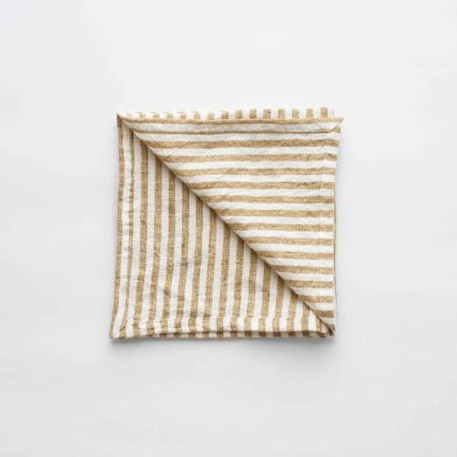 Leon Serviette Gelb - 100% Leinen (Tell Me More)