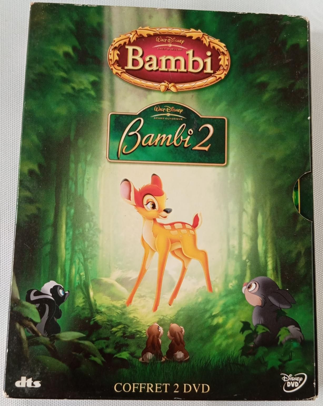 Coffret DVD Disney Bambi et Bambi 2