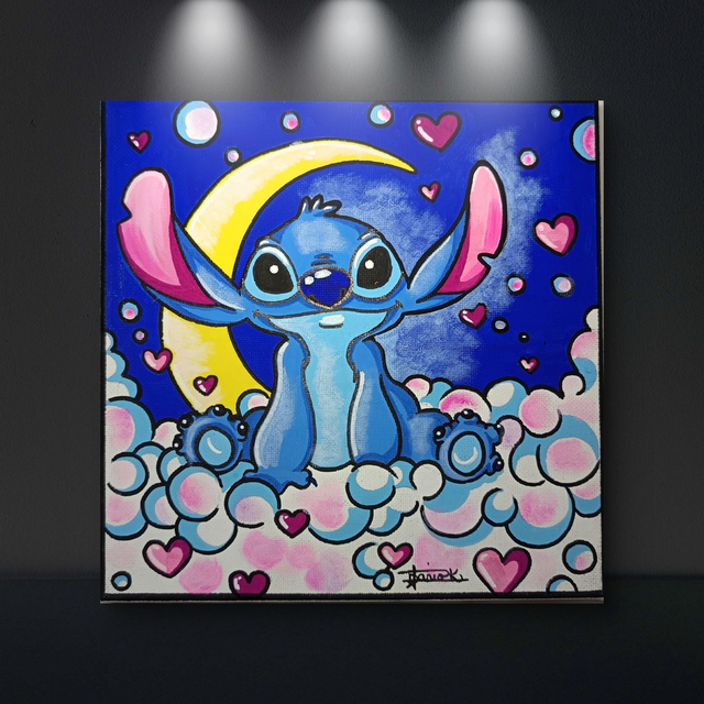 Tableau sur toile &quot;Stitch&quot; - Disney