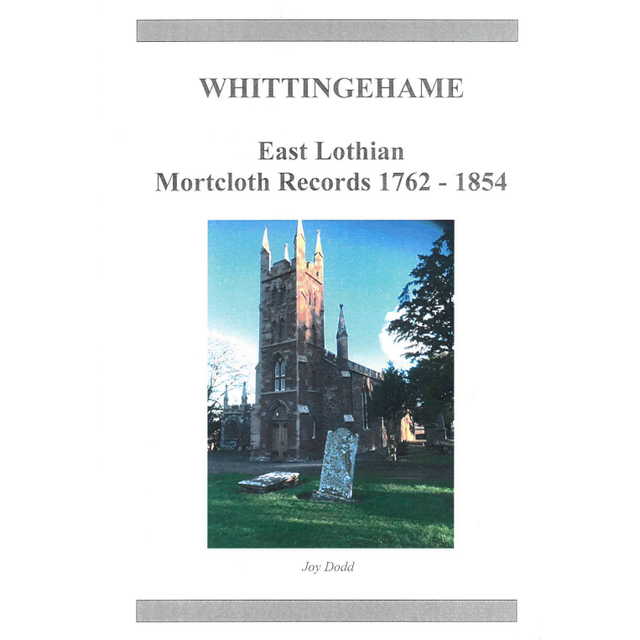 Whittingehame, East Lothian Mortcloth Records 1762-1854