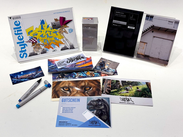 Graffiti Starter-Set 3 inkl. Workshop