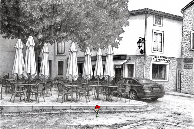 « le bar du Minervois »