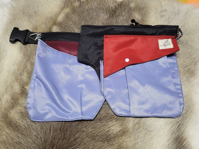 Treenitasku värikäs - Training belt, colorful, size M/L