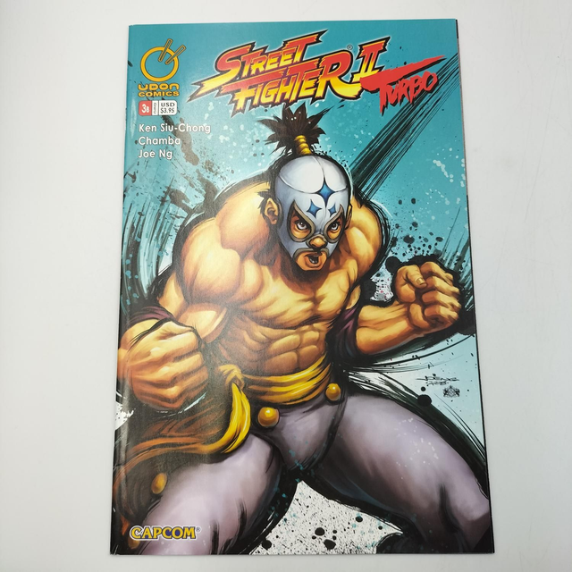 Street Fighter 2 Turbo #3 Cover B 