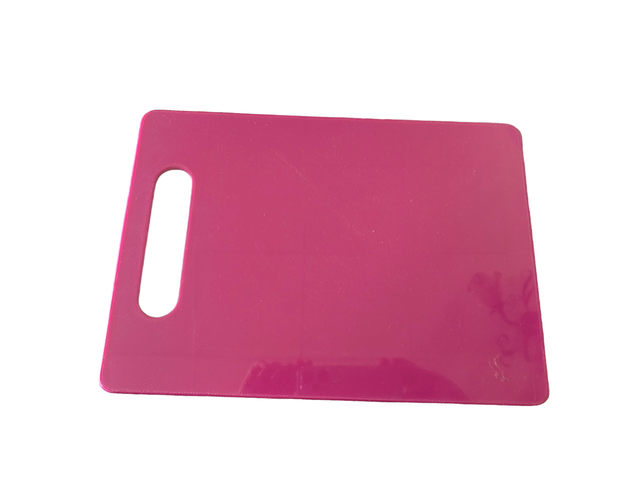 Planche a découper rose 