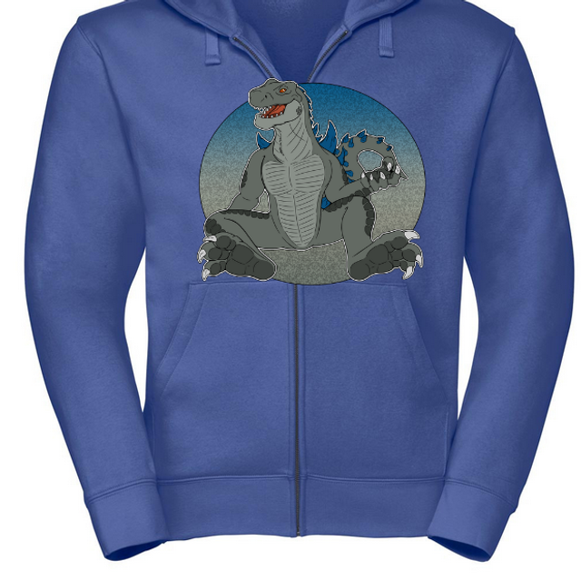 Lizard - Hoodie with Zipper