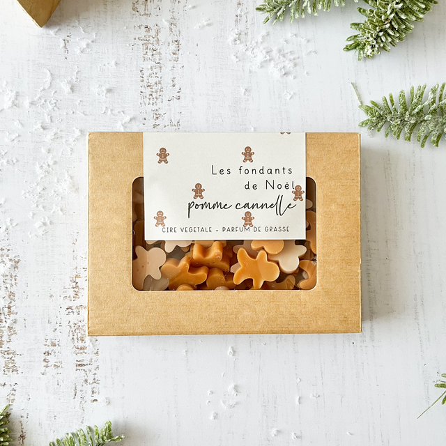 Coffret fondant parfumé - Collection de Noël - Pomme Cannelle