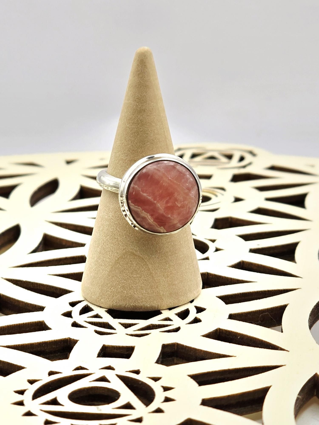 Bague Argent 925 Rhodochrosite 