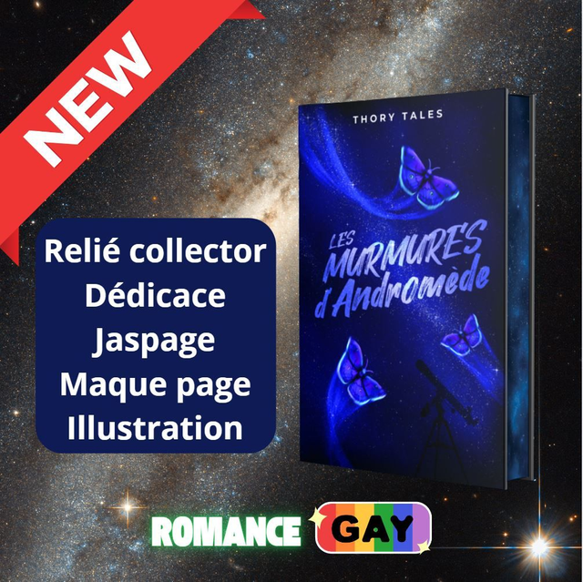 Les murmures d'Andromède - RELIE