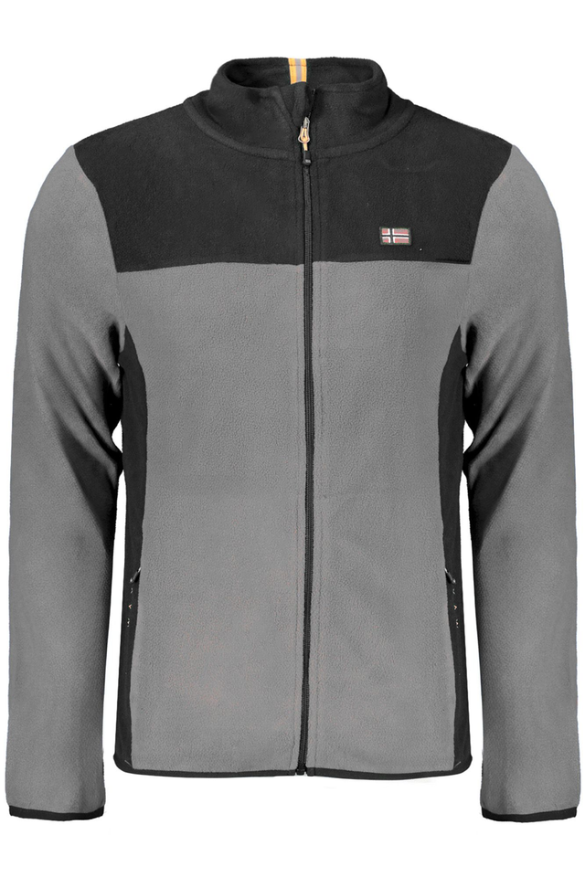 NORWAY 1963 FELPA CON ZIP UOMO GRIGIO