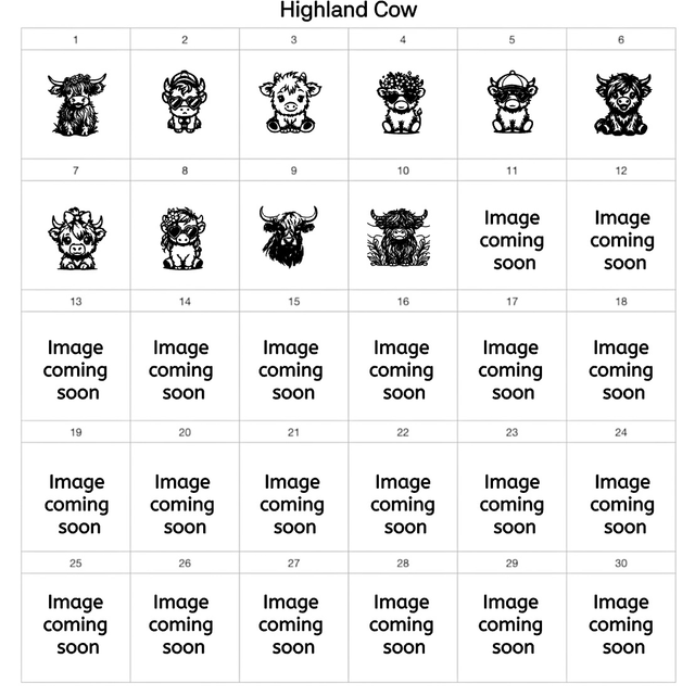 Highland Cow Key Ring's