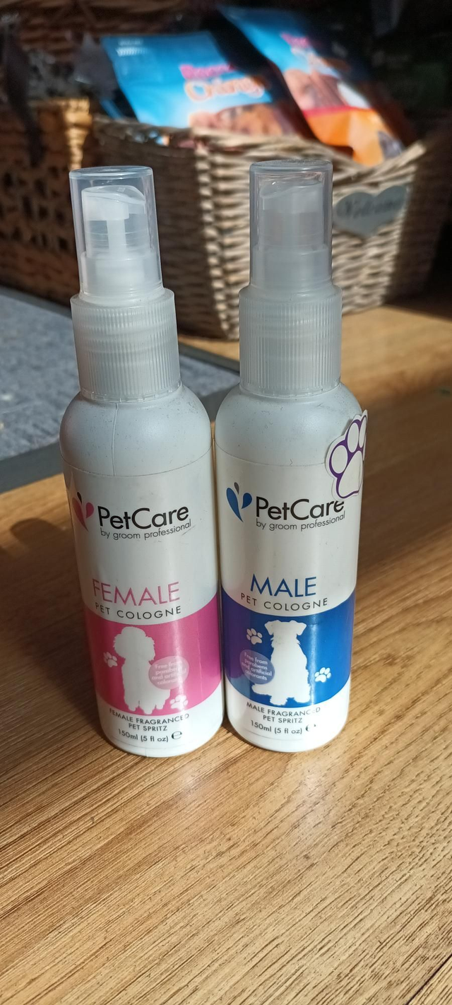 Pet care cologne