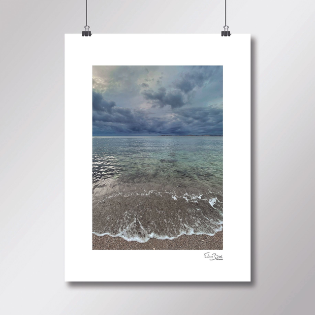 Affiche « Mer cristalline » 