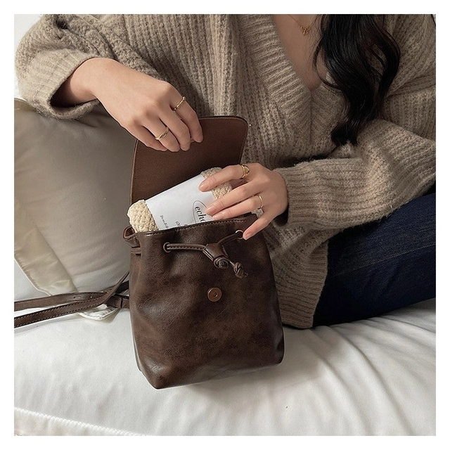 PU Leather Small Backpack