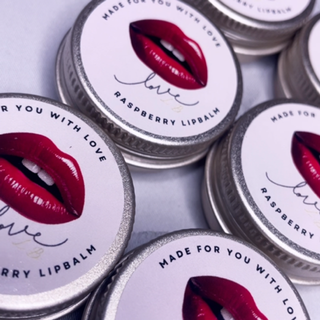 Raspberry lip balm 5ml 