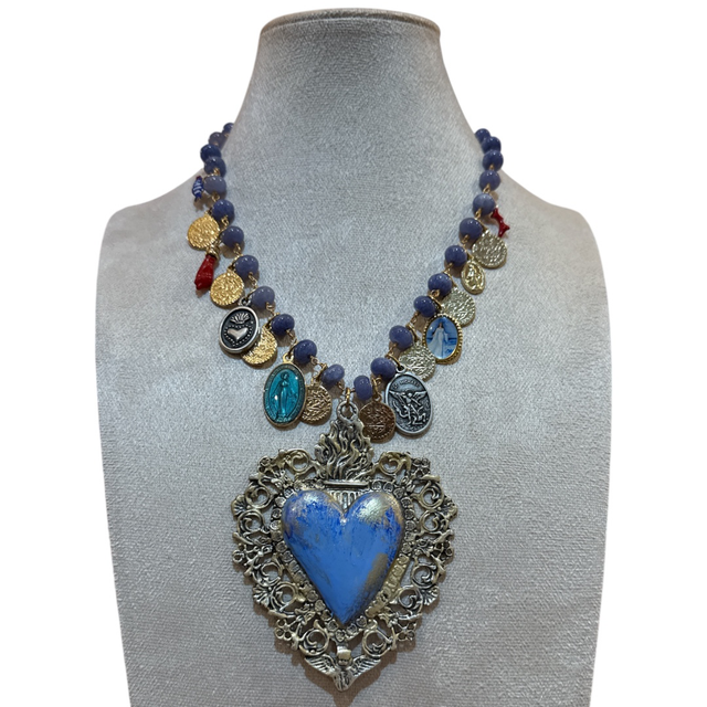 Collana cuore ex-voto Ottanio 25NL-23