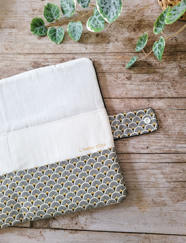 Protège carnet de santé noir