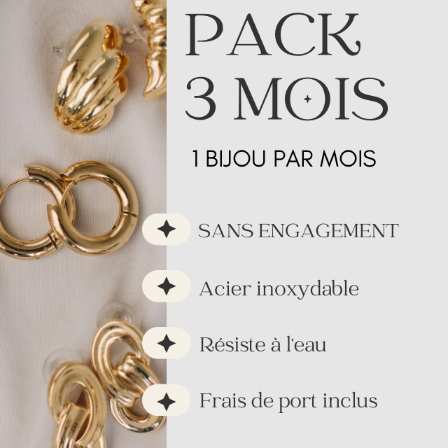 Pack 3 mois 