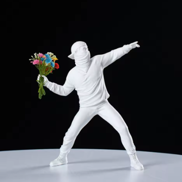 Prachtige Banksy beeldjes